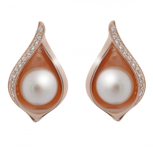 Orphelia® 'Sophia' Femmes Argent Puce d'oreille - Rosé ZO-7234/RG