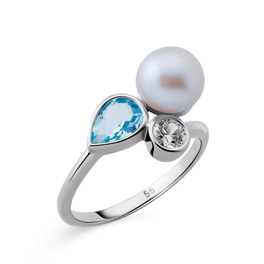 Orphelia®  Femmes Argent Bague - Argent ZR-7498