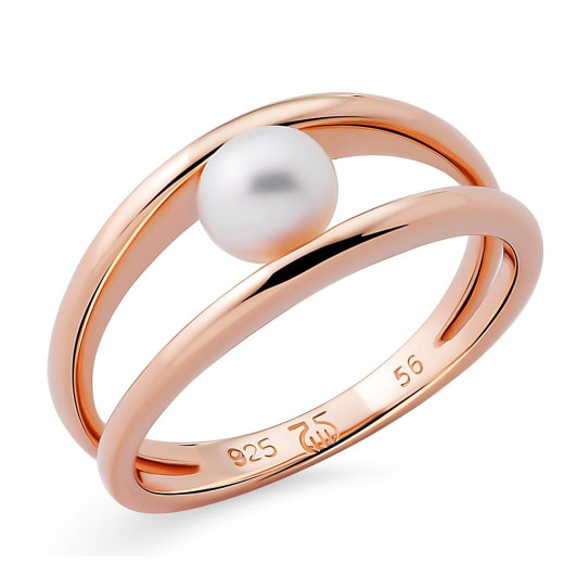 Orphelia®  Femmes Argent Bague - Rosé ZR-7509