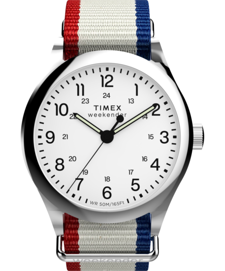 Timex® Analogue 'Weekender New England' Men's Watch TW2Y15500