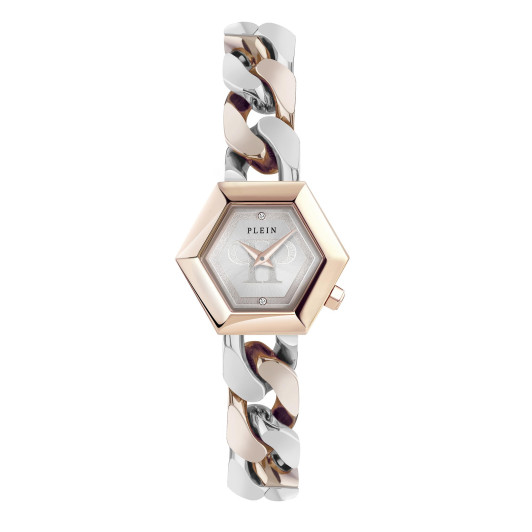 Philipp Plein® Analoog 'The hexagon groumette' Dames Horloge PWWBA0223