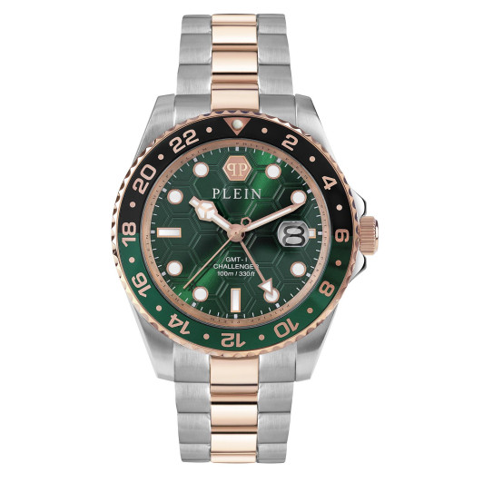 Philipp Plein® Analoog 'Gmt-i challenger' Heren Horloge PWYBA0623