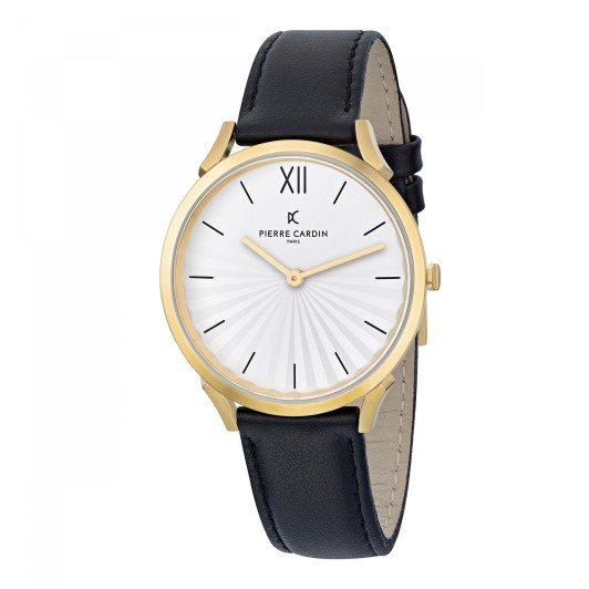 Pierre Cardin® Analoog 'Pigalle plissée' Unisex Horloge CPI.2005