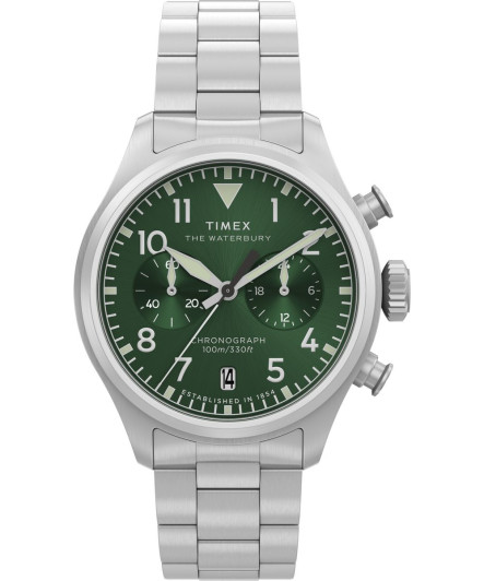 Timex® Chronograph 'Waterbury Ace' Men's Watch TW2Y19100