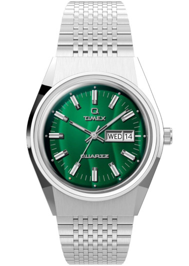 Timex® Analoog 'Q falcon eye reissue' Heren Horloge TW2U95400