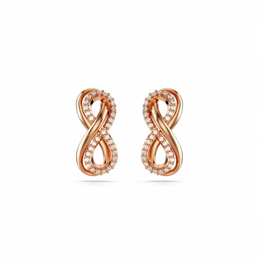 Swarovski® 'Hyperbola' Women's Stud Earrings - Rose 5684085