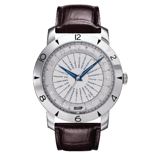 Tissot® Analoog 'Heritage navigator 160th anniversary' Heren Horloge T0786411603700