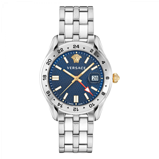 Versace® Analoog 'Greca time gmt' Heren Horloge VE7C00523