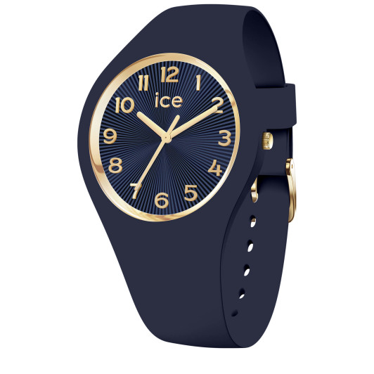 Ice Watch® Analogique 'Ice Champagne - Navy Blue' Femmes Montre (Petite) 025256