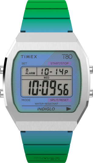 Timex® Digital 'T80' Unisex's Watch TW2V74500