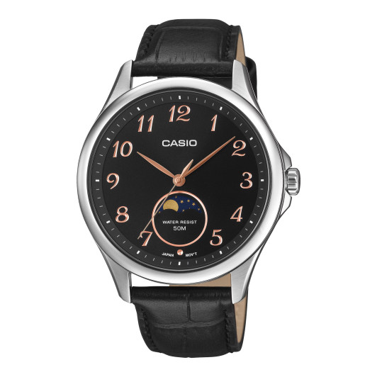 Casio® Analoog 'Casio collection' Heren Horloge MTP-M110L-1AVER