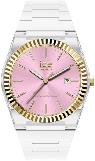 Ice Watch® Analogue 'Ice Power - Pw1 - White Clear Pink' Women's Watch 024774