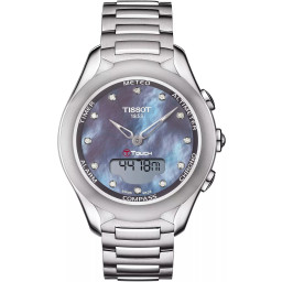 Tissot® Analoog En Digitaal 'T-touch solar' Dames Horloge T0752201110601