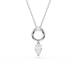 Swarovski® 'Mesmera' Women's Base Metal Necklace - Silver 5723146