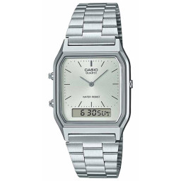Casio® Analoog En Digitaal 'Casio collection vintage' Unisex Horloge AQ-230A-7AMQYES