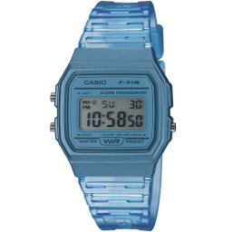 Casio® Digital 'Collection' Unisex's Watch F-91WS-2EF