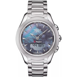 Tissot® Analoog En Digitaal 'T-touch solar' Dames Horloge T0752201110101