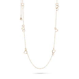 Orphelia® 'Zelma' Femmes Argent Collier - Rosé ZK-7179/RG