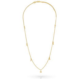 Orphelia® 'Heritage' Damen Sterling Silber Halsband - Gold ZK-7559/G