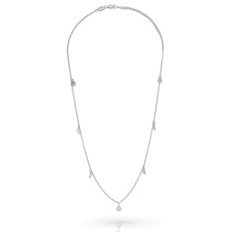 Orphelia® 'Heritage' Damen Sterling Silber Halsband - Silber ZK-7559
