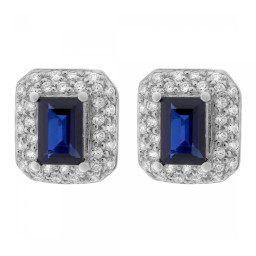 Orphelia® 'Jackie' Dames Zilver 925 925 Oorknoppen - Zilverkleurig ZO-7237/SA