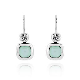 Orphelia® 'Anat' Dames Zilver 925 925 Oorhangers - Zilverkleurig ZO-7467