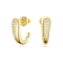 Swarovski 'Classica' Damen Verchromtem Metall Creolen - Gold 5745020