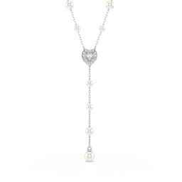 Swarovski® 'Ss25 Capsule' Femmes Métall Collier - Argent 5720855