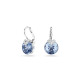 Swarovski® 'Bella' Dames Metaal Oorhangers - Zilverkleurig 5734234