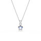 Swarovski 'Chroma Stars' Women's Base Metal Necklace - Silver 5759678
