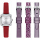 Tissot® Analoog 'Lovely square valentines' Dames Horloge T0581091603600