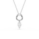 Swarovski® 'Mesmera' Dames Metaal Collier - Zilverkleurig 5723146