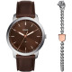 Fossil® Analoog 'Minimalist' Heren Horloge FS6019SET