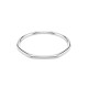 Swarovski® 'Dextera Octagon' Women's Base Metal Bracelet - Silver 5725222