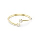 Swarovski® 'Imber organic' Dames Verguld Metaal Armband (sieraad) - Goudkleurig 5714315