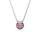 Swarovski® 'Bella' Dames Metaal Collier - Zilverkleurig 5734230