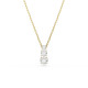 Swarovski® 'Stilla attract' Dames Verguld Metaal Collier - Goudkleurig 5723298