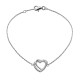 Orphelia® 'Ariana' Women's Sterling Silver Bracelet - Silver ZA-7482