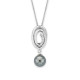 Orphelia® 'Eden' Dames Zilver 925 925 Collier - Zilverkleurig ZH-7116