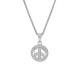 Orphelia® Women's Sterling Silver Chain with Pendant - Silver ZH-7336