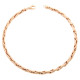 Orphelia® Women's Sterling Silver Necklace - Rose ZK-7107/RG
