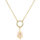 Orphelia® 'Spa' Femmes Argent Pendentif avec Chaine - Or ZK-7575/G