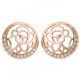 Orphelia® 'Blair' Femmes Argent Puce d'oreille - Rosé ZO-7089/1