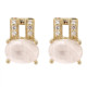 Orphelia® 'Alena' Femmes Argent Puce d'oreille - Or ZO-7122/G