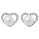 Orphelia® 'Alberte' Femmes Argent Puce d'oreille - Argent ZO-7233