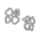 Orphelia® 'Rilla' Dames Zilver 925 925 Oorknoppen - Zilverkleurig ZO-7356