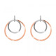 Orphelia® 'Margot' Femmes Argent Boucle d'oreille - Argent/Rose ZO-7387