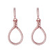 Orphelia® 'Aava' Femmes Argent Boucle d'oreille - Rosé ZO-7421