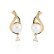 Orphelia® 'Adia' Femmes Argent Boucle d'oreille - Or ZO-7473