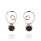 Orphelia® 'Eugenia' Damen Sterling Silber Ohrhänger - Rosé ZO-7495